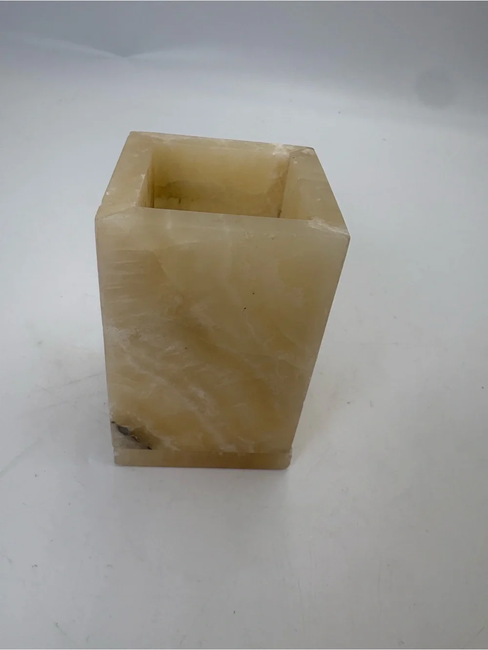 Vintage Stone Candle Holder